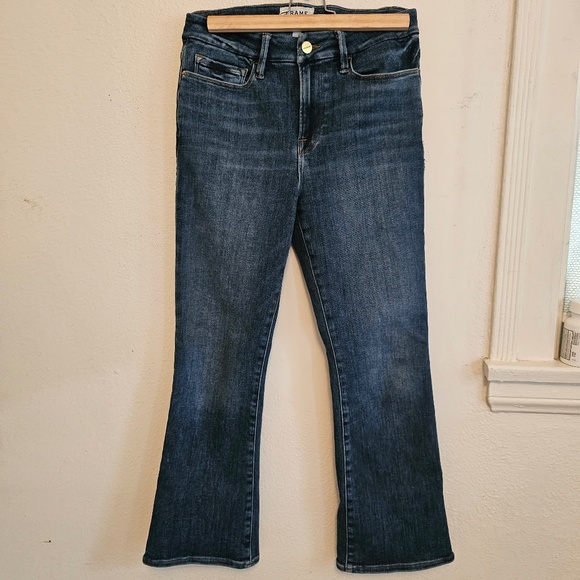 Frame blue "Le Crop Mini Boot" Womens jeans sz 28 - Picture 1 of 3
